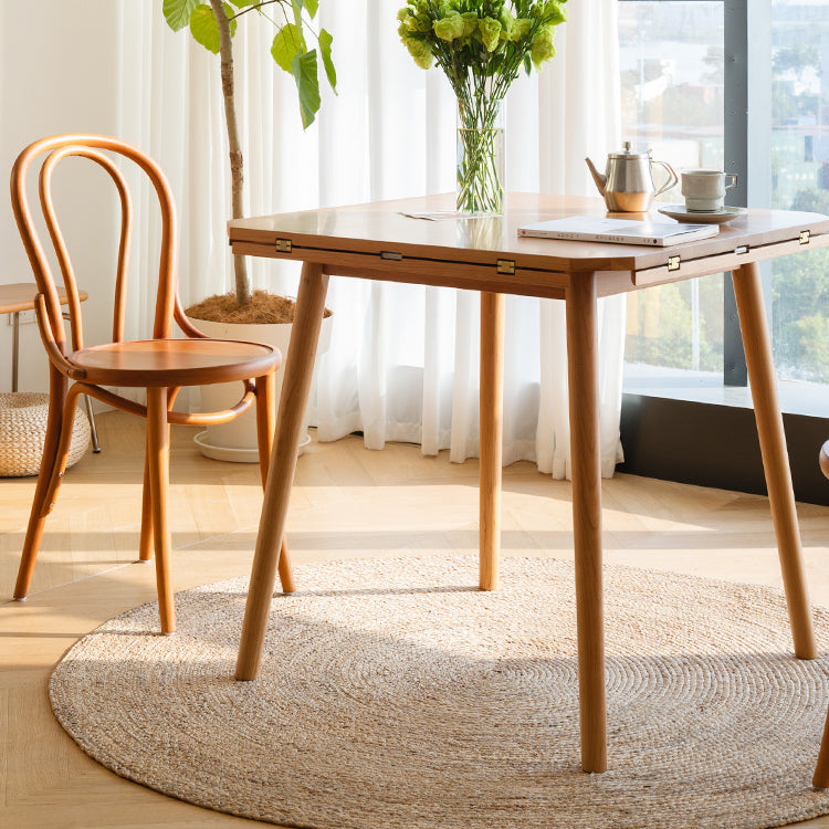 Modern Solid Wood Dining Table Round Standard Dining Table for Kitchen Clearhalo ' dining_table' 'Dining Tables & Seating' 'Dining Tables' 'furn' 'furn_dining_table' 'Furniture' 'furniture_dining_table' 'Kitchen & Dining Furniture' 'kitchen&dining_furn' 'kitchen' 'kitchen_dining_table' 4317675