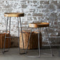 Industrial Backless and Armless Bar Stool Wooden Counter Stool Clearhalo 'Bar Furniture' 'Bar Stools' 'bar_stools' 'furn' 'furn_bar_stools' 'furniture_bar_stools' 'Kitchen & Dining Furniture' 'kitchen&dining_furn' 'kitchen' 'kitchen_furn' Furniture' 4321048