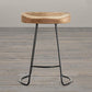 Industrial Backless and Armless Bar Stool Wooden Counter Stool Clearhalo 'Bar Furniture' 'Bar Stools' 'bar_stools' 'furn' 'furn_bar_stools' 'furniture_bar_stools' 'Kitchen & Dining Furniture' 'kitchen&dining_furn' 'kitchen' 'kitchen_furn' Furniture' 4321050