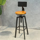 Industrial Four Legs Bar Stool with Footrest Adjustable Height Barstool Clearhalo 'Bar Furniture' 'Bar Stools' 'bar_stools' 'furn' 'furn_bar_stools' 'furniture_bar_stools' 'Kitchen & Dining Furniture' 'kitchen&dining_furn' 'kitchen' 'kitchen_furn' Furniture' 4321151