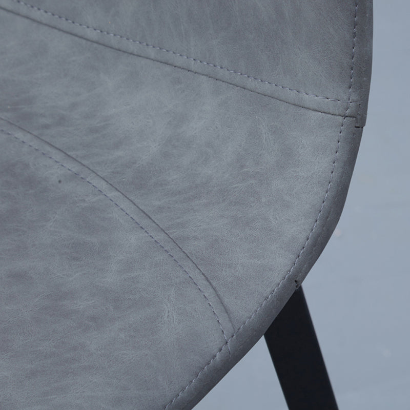 PU Leather Barstools Industrial Living Room Black Bar and Counter Stool Clearhalo 'Bar Furniture' 'Bar Stools' 'bar_stools' 'furn' 'furn_bar_stools' 'furniture_bar_stools' 'Kitchen & Dining Furniture' 'kitchen&dining_furn' 'kitchen' 'kitchen_furn' Furniture' 4321213