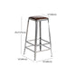 Industrial Bristol Bar and Counter Stool Vintage Brown with Iron Clearhalo 'Bar Furniture' 'Bar Stools' 'bar_stools' 'furn' 'furn_bar_stools' 'furniture_bar_stools' 'Kitchen & Dining Furniture' 'kitchen&dining_furn' 'kitchen' 'kitchen_furn' Furniture' 4321305