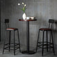 Iron Bar and Counter Stool Industrial Indoor Vintage Brown Counter Height Stools Clearhalo 'Bar Furniture' 'Bar Stools' 'bar_stools' 'furn' 'furn_bar_stools' 'furniture_bar_stools' 'Kitchen & Dining Furniture' 'kitchen&dining_furn' 'kitchen' 'kitchen_furn' Furniture' 4321308