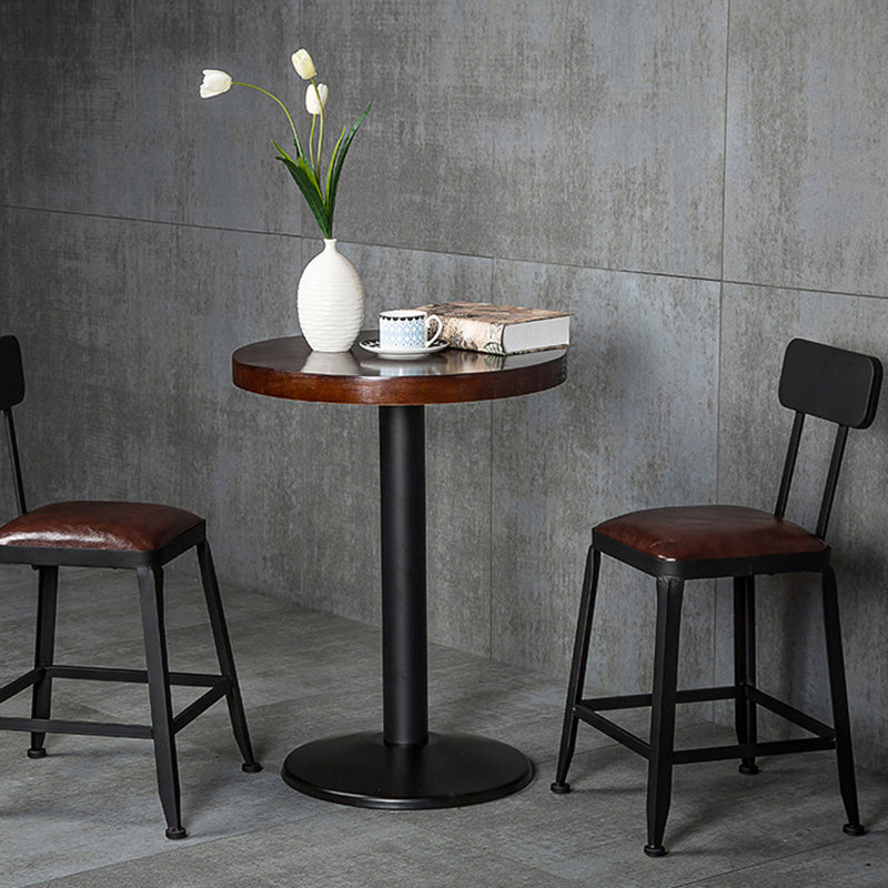 Iron Bar and Counter Stool Industrial Indoor Vintage Brown Counter Height Stools Clearhalo 'Bar Furniture' 'Bar Stools' 'bar_stools' 'furn' 'furn_bar_stools' 'furniture_bar_stools' 'Kitchen & Dining Furniture' 'kitchen&dining_furn' 'kitchen' 'kitchen_furn' Furniture' 4321325