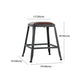 Iron Bar and Counter Stool Industrial Indoor Vintage Brown Counter Height Stools Clearhalo 'Bar Furniture' 'Bar Stools' 'bar_stools' 'furn' 'furn_bar_stools' 'furniture_bar_stools' 'Kitchen & Dining Furniture' 'kitchen&dining_furn' 'kitchen' 'kitchen_furn' Furniture' 4321343