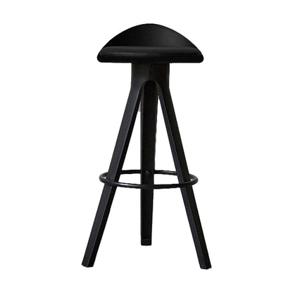 Industrial Padded Feet Barstools Bar Business Counter Height Stools Black 1 Piece Clearhalo 'Bar Furniture' 'Bar Stools' 'bar_stools' 'furn' 'furn_bar_stools' 'furniture_bar_stools' 'Kitchen & Dining Furniture' 'kitchen&dining_furn' 'kitchen' 'kitchen_furn' Furniture' 4321351
