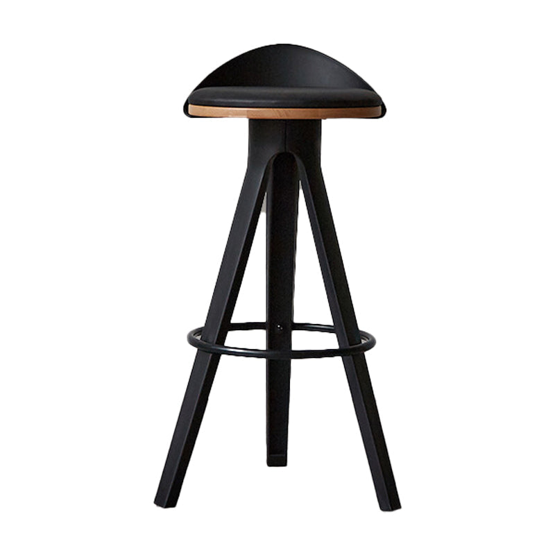 Industrial Padded Feet Barstools Bar Business Counter Height Stools Natural 1 Piece Clearhalo 'Bar Furniture' 'Bar Stools' 'bar_stools' 'furn' 'furn_bar_stools' 'furniture_bar_stools' 'Kitchen & Dining Furniture' 'kitchen&dining_furn' 'kitchen' 'kitchen_furn' Furniture' 4321354