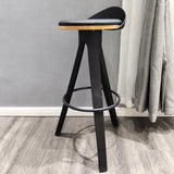 Industrial Padded Feet Barstools Bar Business Counter Height Stools Clearhalo 'Bar Furniture' 'Bar Stools' 'bar_stools' 'furn' 'furn_bar_stools' 'furniture_bar_stools' 'Kitchen & Dining Furniture' 'kitchen&dining_furn' 'kitchen' 'kitchen_furn' Furniture' 4321355