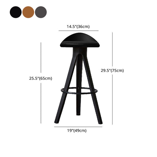 Industrial Padded Feet Barstools Bar Business Counter Height Stools Clearhalo 'Bar Furniture' 'Bar Stools' 'bar_stools' 'furn' 'furn_bar_stools' 'furniture_bar_stools' 'Kitchen & Dining Furniture' 'kitchen&dining_furn' 'kitchen' 'kitchen_furn' Furniture' 4321364