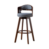 30.4" Scandinavian Bar Barstools Living Room Bar and Counter Stool with Solid Wood Clearhalo 'Bar Furniture' 'Bar Stools' 'bar_stools' 'furn' 'furn_bar_stools' 'furniture_bar_stools' 'Kitchen & Dining Furniture' 'kitchen&dining_furn' 'kitchen' 'kitchen_furn' Furniture' 4321375