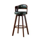30.4" Scandinavian Bar Barstools Living Room Bar and Counter Stool with Solid Wood Blackish Green Brown 1 Piece Clearhalo 'Bar Furniture' 'Bar Stools' 'bar_stools' 'furn' 'furn_bar_stools' 'furniture_bar_stools' 'Kitchen & Dining Furniture' 'kitchen&dining_furn' 'kitchen' 'kitchen_furn' Furniture' 4321376