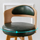 30.4" Scandinavian Bar Barstools Living Room Bar and Counter Stool with Solid Wood Clearhalo 'Bar Furniture' 'Bar Stools' 'bar_stools' 'furn' 'furn_bar_stools' 'furniture_bar_stools' 'Kitchen & Dining Furniture' 'kitchen&dining_furn' 'kitchen' 'kitchen_furn' Furniture' 4321377