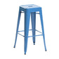 Industrial Style Bar Stools Stackable Wrought Iron Bar Cafe Metal High Chairs Sky Blue 1 Piece Clearhalo 'Bar Furniture' 'Bar Stools' 'bar_stools' 'furn' 'furn_bar_stools' 'furniture_bar_stools' 'Kitchen & Dining Furniture' 'kitchen&dining_furn' 'kitchen' 'kitchen_furn' Furniture' 4321437
