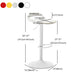 Dining Room Modern Leather Barstool Rotating Lifting Bar Stool with Backrests Clearhalo 'Bar Furniture' 'Bar Stools' 'bar_stools' 'furn' 'furn_bar_stools' 'furniture_bar_stools' 'Kitchen & Dining Furniture' 'kitchen&dining_furn' 'kitchen' 'kitchen_furn' Furniture' 4321479
