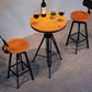 Swivel Solid Wood Bar Stool Adjustable Height Industrial Barstool for Coffee Shop Clearhalo 'Bar Furniture' 'Bar Stools' 'bar_stools' 'furn' 'furn_bar_stools' 'furniture_bar_stools' 'Kitchen & Dining Furniture' 'kitchen&dining_furn' 'kitchen' 'kitchen_furn' Furniture' 4321489