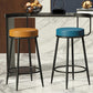 Modern Upholstered Barstool Metal 4 Legs Armless Bar Stool for Indoor(Set of 4) Clearhalo 'Bar Furniture' 'Bar Stools' 'bar_stools' 'furn' 'furn_bar_stools' 'furniture_bar_stools' 'Kitchen & Dining Furniture' 'kitchen&dining_furn' 'kitchen' 'kitchen_furn' Furniture' 4321515