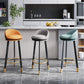 Modern Simple 28-inch Barstool Metal 3 Legs Bar Stool for Indoor, 1 Piece Clearhalo 'Bar Furniture' 'Bar Stools' 'bar_stools' 'furn' 'furn_bar_stools' 'furniture_bar_stools' 'Kitchen & Dining Furniture' 'kitchen&dining_furn' 'kitchen' 'kitchen_furn' Furniture' 4321533