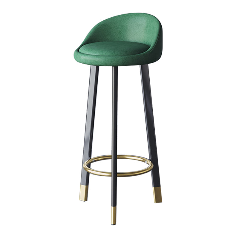 Modern Simple 28-inch Barstool Metal 3 Legs Bar Stool for Indoor, 1 Piece Clearhalo 'Bar Furniture' 'Bar Stools' 'bar_stools' 'furn' 'furn_bar_stools' 'furniture_bar_stools' 'Kitchen & Dining Furniture' 'kitchen&dining_furn' 'kitchen' 'kitchen_furn' Furniture' 4321537