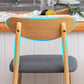 Nordic Style Wood Barstool 30-inch Legs Bar Stool with Velvet Upholstered Clearhalo 'Bar Furniture' 'Bar Stools' 'bar_stools' 'furn' 'furn_bar_stools' 'furniture_bar_stools' 'Kitchen & Dining Furniture' 'kitchen&dining_furn' 'kitchen' 'kitchen_furn' Furniture' 4321595