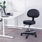1 Pcs Scandinavian Adjustable Height Counter Stools Metal Black Bar Stools with Footrest Clearhalo 'Bar Furniture' 'Bar Stools' 'bar_stools' 'furn' 'furn_bar_stools' 'furniture_bar_stools' 'Kitchen & Dining Furniture' 'kitchen&dining_furn' 'kitchen' 'kitchen_furn' Furniture' 4321636
