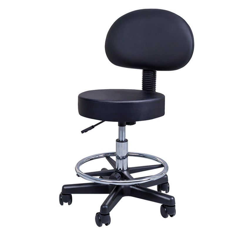 1 Pcs Scandinavian Adjustable Height Counter Stools Metal Black Bar Stools with Footrest Clearhalo 'Bar Furniture' 'Bar Stools' 'bar_stools' 'furn' 'furn_bar_stools' 'furniture_bar_stools' 'Kitchen & Dining Furniture' 'kitchen&dining_furn' 'kitchen' 'kitchen_furn' Furniture' 4321639