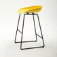 Scandinavian Style Bar-stool with Bucket Seat Counter Chair for Kitchen Bar Yellow 1 Piece Counter Stool(26"H) Clearhalo 'Bar Furniture' 'Bar Stools' 'bar_stools' 'furn' 'furn_bar_stools' 'furniture_bar_stools' 'Kitchen & Dining Furniture' 'kitchen&dining_furn' 'kitchen' 'kitchen_furn' Furniture' 4321651