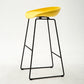 Scandinavian Style Bar-stool with Bucket Seat Counter Chair for Kitchen Bar Yellow 1 Piece Bar Stool(30"H) Clearhalo 'Bar Furniture' 'Bar Stools' 'bar_stools' 'furn' 'furn_bar_stools' 'furniture_bar_stools' 'Kitchen & Dining Furniture' 'kitchen&dining_furn' 'kitchen' 'kitchen_furn' Furniture' 4321656