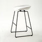 Scandinavian Style Bar-stool with Bucket Seat Counter Chair for Kitchen Bar White 1 Piece Counter Stool(26"H) Clearhalo 'Bar Furniture' 'Bar Stools' 'bar_stools' 'furn' 'furn_bar_stools' 'furniture_bar_stools' 'Kitchen & Dining Furniture' 'kitchen&dining_furn' 'kitchen' 'kitchen_furn' Furniture' 4321666