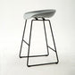 Scandinavian Style Bar-stool with Bucket Seat Counter Chair for Kitchen Bar Grey 1 Piece Counter Stool(26"H) Clearhalo 'Bar Furniture' 'Bar Stools' 'bar_stools' 'furn' 'furn_bar_stools' 'furniture_bar_stools' 'Kitchen & Dining Furniture' 'kitchen&dining_furn' 'kitchen' 'kitchen_furn' Furniture' 4321669