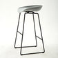 Scandinavian Style Bar-stool with Bucket Seat Counter Chair for Kitchen Bar Grey 1 Piece Bar Stool(30"H) Clearhalo 'Bar Furniture' 'Bar Stools' 'bar_stools' 'furn' 'furn_bar_stools' 'furniture_bar_stools' 'Kitchen & Dining Furniture' 'kitchen&dining_furn' 'kitchen' 'kitchen_furn' Furniture' 4321681