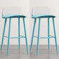Scandinavian Style Bar-stool with Pp Seat Counter Stool for Kitchen Bar(Set of 2) Blue-Clear 2 Piece Set Clearhalo 'Bar Furniture' 'Bar Stools' 'bar_stools' 'furn' 'furn_bar_stools' 'furniture_bar_stools' 'Kitchen & Dining Furniture' 'kitchen&dining_furn' 'kitchen' 'kitchen_furn' Furniture' 4321711