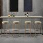 Scandinavian Style Bar-stool Round Leather Seat Counter Chair for Kitchen Bar Clearhalo 'Bar Furniture' 'Bar Stools' 'bar_stools' 'furn' 'furn_bar_stools' 'furniture_bar_stools' 'Kitchen & Dining Furniture' 'kitchen&dining_furn' 'kitchen' 'kitchen_furn' Furniture' 4321720