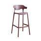 Scandinavian Style PP Bar-stool Square Seat Counter Chair for Kitchen Bar Coffee 1 Piece Bar Stool(30"H) Clearhalo 'Bar Furniture' 'Bar Stools' 'bar_stools' 'furn' 'furn_bar_stools' 'furniture_bar_stools' 'Kitchen & Dining Furniture' 'kitchen&dining_furn' 'kitchen' 'kitchen_furn' Furniture' 4321759