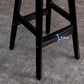 Scandinavian Style Bar-stool Square Leather Seat Counter Chair for Kitchen Bar Clearhalo 'Bar Furniture' 'Bar Stools' 'bar_stools' 'furn' 'furn_bar_stools' 'furniture_bar_stools' 'Kitchen & Dining Furniture' 'kitchen&dining_furn' 'kitchen' 'kitchen_furn' Furniture' 4321815