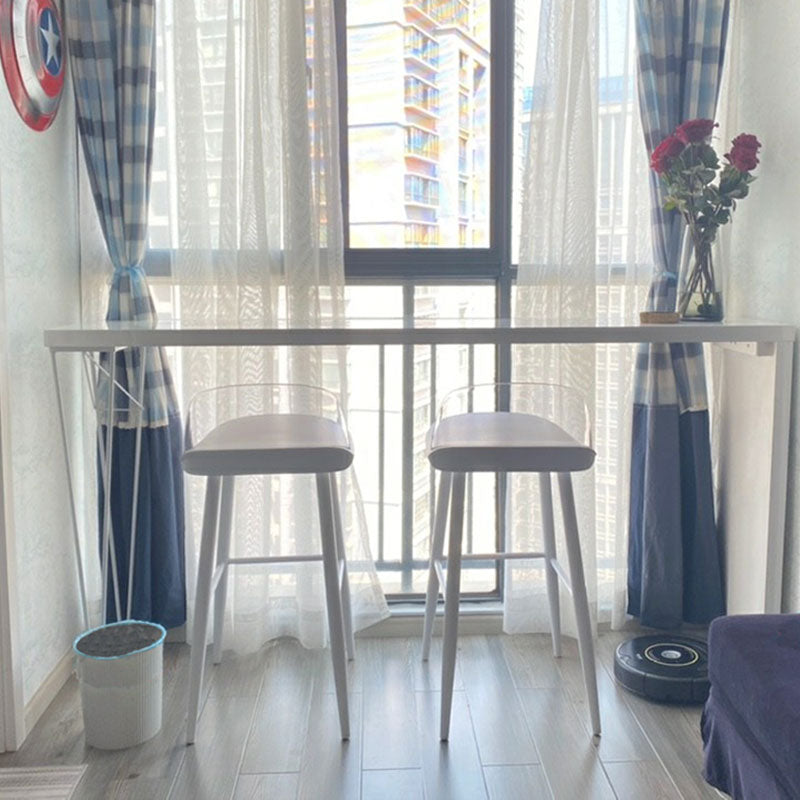 Scandinavian Style Bar-stool with Square Seat Counter Chair for Kitchen(Bar Set of 2) Clearhalo 'Bar Furniture' 'Bar Stools' 'bar_stools' 'furn' 'furn_bar_stools' 'furniture_bar_stools' 'Kitchen & Dining Furniture' 'kitchen&dining_furn' 'kitchen' 'kitchen_furn' Furniture' 4321877
