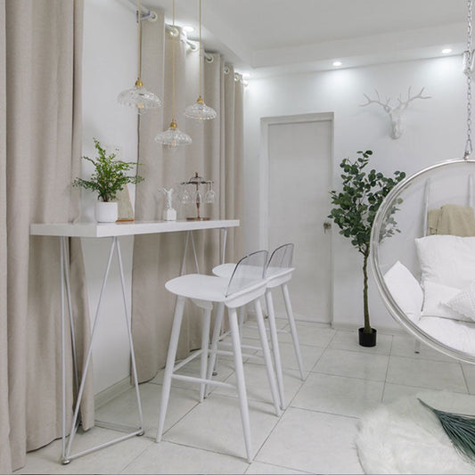 Scandinavian Style Bar-stool with Square Seat Counter Chair for Kitchen(Bar Set of 2) Clearhalo 'Bar Furniture' 'Bar Stools' 'bar_stools' 'furn' 'furn_bar_stools' 'furniture_bar_stools' 'Kitchen & Dining Furniture' 'kitchen&dining_furn' 'kitchen' 'kitchen_furn' Furniture' 4321880