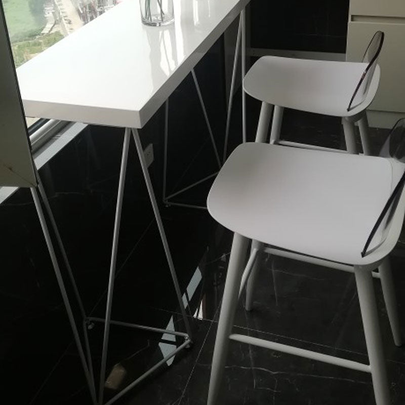 Scandinavian Style Bar-stool with Square Seat Counter Chair for Kitchen(Bar Set of 2) Clearhalo 'Bar Furniture' 'Bar Stools' 'bar_stools' 'furn' 'furn_bar_stools' 'furniture_bar_stools' 'Kitchen & Dining Furniture' 'kitchen&dining_furn' 'kitchen' 'kitchen_furn' Furniture' 4321892
