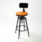 Industrial 4 Legs Barstool Adjustable Height Rotating Bar Stools Clearhalo 'Bar Furniture' 'Bar Stools' 'bar_stools' 'furn' 'furn_bar_stools' 'furniture_bar_stools' 'Kitchen & Dining Furniture' 'kitchen&dining_furn' 'kitchen' 'kitchen_furn' Furniture' 4321913