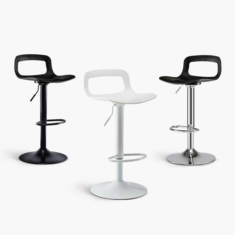 Nordic PP Plastic Seats Barstool Rotating Lifting Bar Stool for Kitchen Clearhalo 'Bar Furniture' 'Bar Stools' 'bar_stools' 'furn' 'furn_bar_stools' 'furniture_bar_stools' 'Kitchen & Dining Furniture' 'kitchen&dining_furn' 'kitchen' 'kitchen_furn' Furniture' 4321924