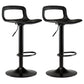 Nordic PP Plastic Seats Barstool Rotating Lifting Bar Stool for Kitchen Black 2 Piece Set Clearhalo 'Bar Furniture' 'Bar Stools' 'bar_stools' 'furn' 'furn_bar_stools' 'furniture_bar_stools' 'Kitchen & Dining Furniture' 'kitchen&dining_furn' 'kitchen' 'kitchen_furn' Furniture' 4321928