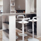 Nordic PP Plastic Seats Barstool Rotating Lifting Bar Stool for Kitchen Clearhalo 'Bar Furniture' 'Bar Stools' 'bar_stools' 'furn' 'furn_bar_stools' 'furniture_bar_stools' 'Kitchen & Dining Furniture' 'kitchen&dining_furn' 'kitchen' 'kitchen_furn' Furniture' 4321941