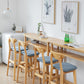 Scandinavian Counter Height Stools Living Room Barstools with Solid Wood Clearhalo 'Bar Furniture' 'Bar Stools' 'bar_stools' 'furn' 'furn_bar_stools' 'furniture_bar_stools' 'Kitchen & Dining Furniture' 'kitchen&dining_furn' 'kitchen' 'kitchen_furn' Furniture' 4321962