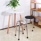 Modern Armless Backless Counter Stool Stainless Steel Laboratory Bar Stool with Pedal Clearhalo 'Bar Furniture' 'Bar Stools' 'bar_stools' 'furn' 'furn_bar_stools' 'furniture_bar_stools' 'Kitchen & Dining Furniture' 'kitchen&dining_furn' 'kitchen' 'kitchen_furn' Furniture' 4329334