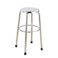 Modern Armless Backless Counter Stool Stainless Steel Laboratory Bar Stool with Pedal 1 Piece Counter Stool(26"H) Clearhalo 'Bar Furniture' 'Bar Stools' 'bar_stools' 'furn' 'furn_bar_stools' 'furniture_bar_stools' 'Kitchen & Dining Furniture' 'kitchen&dining_furn' 'kitchen' 'kitchen_furn' Furniture' 4329338
