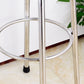 Modern Armless Backless Counter Stool Stainless Steel Laboratory Bar Stool with Pedal Clearhalo 'Bar Furniture' 'Bar Stools' 'bar_stools' 'furn' 'furn_bar_stools' 'furniture_bar_stools' 'Kitchen & Dining Furniture' 'kitchen&dining_furn' 'kitchen' 'kitchen_furn' Furniture' 4329339