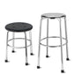 Modern Armless Backless Counter Stool Stainless Steel Laboratory Bar Stool with Pedal Clearhalo 'Bar Furniture' 'Bar Stools' 'bar_stools' 'furn' 'furn_bar_stools' 'furniture_bar_stools' 'Kitchen & Dining Furniture' 'kitchen&dining_furn' 'kitchen' 'kitchen_furn' Furniture' 4329341