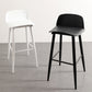 Scandinavian Style Bar-stool with Metal Legs Square Seat Counter Stool for Kitchen Bar Clearhalo 'Bar Furniture' 'Bar Stools' 'bar_stools' 'furn' 'furn_bar_stools' 'furniture_bar_stools' 'Kitchen & Dining Furniture' 'kitchen&dining_furn' 'kitchen' 'kitchen_furn' Furniture' 4329450