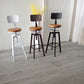 Industrial Iron Bar Stools with Footrest Adjustable Height Rotation Barstool Clearhalo 'Bar Furniture' 'Bar Stools' 'bar_stools' 'furn' 'furn_bar_stools' 'furniture_bar_stools' 'Kitchen & Dining Furniture' 'kitchen&dining_furn' 'kitchen' 'kitchen_furn' Furniture' 4329549