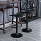 Industrial Style Plastic Seats Barstool Rotating Lifting Metal Leg Bar Stool for Indoor Clearhalo 'Bar Furniture' 'Bar Stools' 'bar_stools' 'furn' 'furn_bar_stools' 'furniture_bar_stools' 'Kitchen & Dining Furniture' 'kitchen&dining_furn' 'kitchen' 'kitchen_furn' Furniture' 4329613