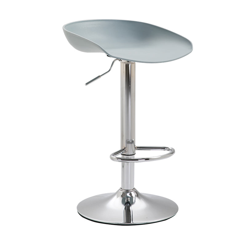 Industrial Style Plastic Seats Barstool Rotating Lifting Metal Leg Bar Stool for Indoor Clearhalo 'Bar Furniture' 'Bar Stools' 'bar_stools' 'furn' 'furn_bar_stools' 'furniture_bar_stools' 'Kitchen & Dining Furniture' 'kitchen&dining_furn' 'kitchen' 'kitchen_furn' Furniture' 4329617